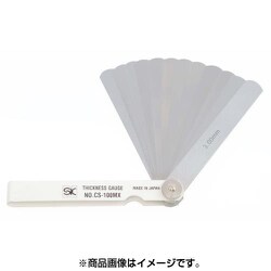 シクネスゲージカラースリーブタイプ 白 CS-100MX