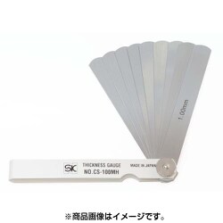 シクネスゲージカラースリーブタイプ 白 CS-100MH
