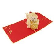 グリーティングカード まねき猫 PA070