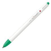 水性カラーペン クリッカート ノック式 線の太さ:0.6mm インク色:緑 モイストキープインク WYSS22-G
