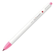 水性カラーペン クリッカート ノック式 線の太さ:0.6mm インク色:ピンク モイストキープインク WYSS22-P