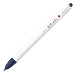 水性カラーペン クリッカート ノック式 線の太さ：0.6mm インク色：ブルーブラック モイストキープインク WYSS22-FB