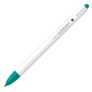 水性カラーペン クリッカート ノック式 線の太さ:0.6mm インク色:ブルーグリーン モイストキープインク WYSS22-BG