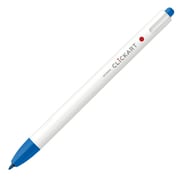 水性カラーペン クリッカート ノック式 線の太さ:0.6mm インク色:ペールブルー モイストキープインク WYSS22-PB