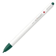 水性カラーペン クリッカート ノック式 線の太さ:0.6mm インク色:グリーンブラック モイストキープインク WYSS22-GB