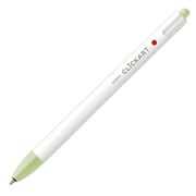 水性カラーペン クリッカート ノック式 線の太さ:0.6mm インク色:リーフグリーン モイストキープインク WYSS22-LFG