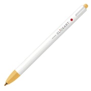 水性カラーペン クリッカート ノック式 線の太さ:0.6mm インク色:マリーゴールド モイストキープインク WYSS22-MGO