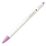 水性カラーペン クリッカート ノック式 線の太さ:0.6mm インク色:ラベンダー モイストキープインク WYSS22-LV