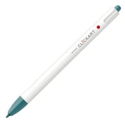 水性カラーペン クリッカート ノック式 線の太さ:0.6mm インク色:ターコイズブルー モイストキープインク WYSS22-TB