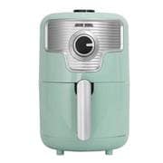 レトロ調 熱風フライヤー 1.6L ライトグリーン NFC-16LG