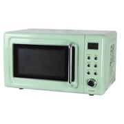 単機能レトロ調 電子レンジ 20L ライトグリーン WDR-W20HF-G