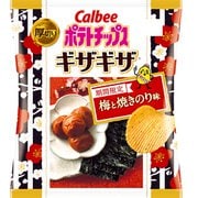 ポテトチップスギザギザ 梅と焼きのり味 58g