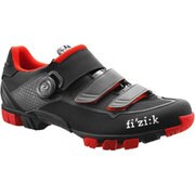 M6B UOMO(メンズ)BOA MTBシューズ ブラック/レッド 42.5