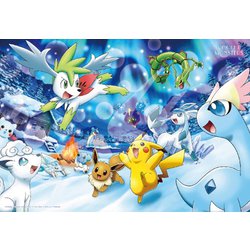 1000T-125 ポケットモンスター Mysterious Aurora [ジグソーパズル 1000ピース（完成サイズ：73.5×51cm）]