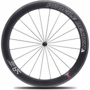 58 TWENTYFOUR フルカーボンクリンチャーFノミ ホワイトロゴ W5824FCCF1