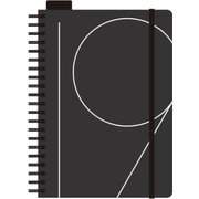 B6Wリングマンスダイアリー ブラック DMO43-C1-22