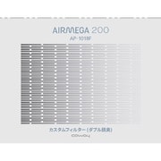 カスタムフィルター ダブル脱臭 AIRMEGA200用