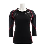 WB38HT03 BK/PK L [マッスルメーカー 1.5 レディース コンプレッショントップス 3/4スリーブ]