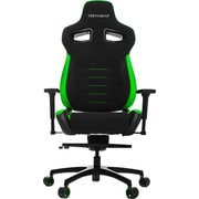 Vertagear Racing Series P-Line PL4500 Coffee Fiber with Silver Gaming Chair Black&Green VG-PL4500-GR