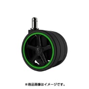 Vertagear Racing Series Opt Penta RS1 Casters 65mマット(5pack) Green VG-CASRS1-65GR