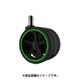 Vertagear Racing Series Opt Penta RS1 Casters 65mマット(5pack) AutoBrake Green VG-CASRS1A-65GR