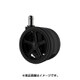 Vertagear Racing Series Opt Penta RS1 Casters 75mマット(5pack) AutoBrake Black VG-CASRS1A-75BK