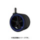 Vertagear Racing Series Opt Penta RS1 Casters 75mマット(5pack) AutoBrake Blue VG-CASRS1A-75BL