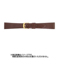 BCA054BS [時計バンド 国産牛革 20ミリ チョコ]