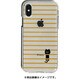 DS14781I58 [ボーダーネコYE iPXs/X ソフトクリアケース]