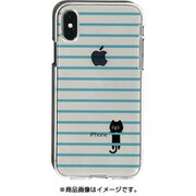 DS14781I58 [ボーダーネコBL iPXs/X ソフトクリアケース]