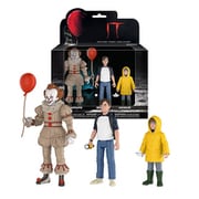 IT/イット それ が見えたら、終わり。 3.75インチ アクションフィギュア ペニーワイズ＆ビル＆ジョージー [塗装済可動フィギュア 全高約100mm]