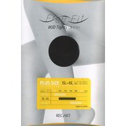 ゆったりタイツ80D 5L-6L グレー