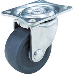 TRUSCO TYGシリーズ 自在 エラストマー車 25mm TYGE25