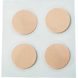 TRUSCO 滑り止めシート 両面タイプ 25パイ丸形 4個入 TNSS25P4
