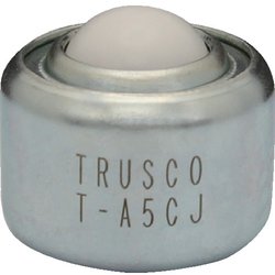 TA5CJ [TRUSCO ボールキャスター プレス成型品上向用 樹脂製ボール]