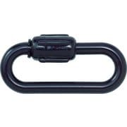TCK8BK [TRUSCO プラカラビナ 黒 8mm (2個入)]