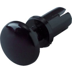 TRUSCO  プッシュリベット 板厚3.0～4.0mm 穴径3.1Φ 長さ5.5 黒 50個入 TPR3055BK