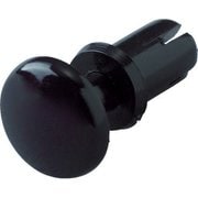TRUSCO プッシュリベット 板厚4.0~5.0mm 穴径3.1Φ 長さ6.5 黒 50個入 TPR3065BK