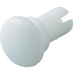 TRUSCO  プッシュリベット 板厚6.5～7.5mm 穴径3.1Φ 長さ9.0 白 50個入 TPR3090W