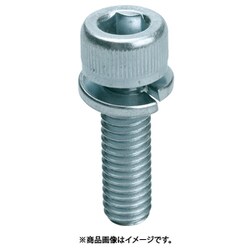 Y15S0518 [TRUSCO ばね座金組込六角穴付ボルト スチール M5X18 22本入]