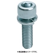 Y15S0518 [TRUSCO ばね座金組込六角穴付ボルト スチール M5X18 22本入]