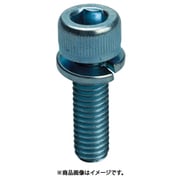 Y15S1220 [TRUSCO ばね座金組込六角穴付ボルト スチール M12X20 4本入]