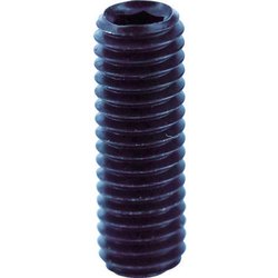 TRUSCO 六角穴付き止めネジ 平先 スチール M4X20 50本入 B630420