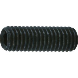 TRUSCO 六角穴付き止めネジ 平先 スチール M5X16 40本入 B630516