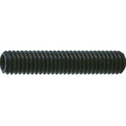 B630625 [TRUSCO 六角穴付き止めネジ 平先 スチール M6X25 40本入]