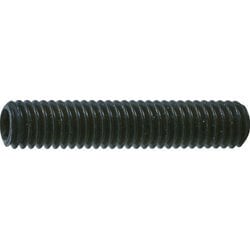 TRUSCO 六角穴付き止めネジ 平先 スチール M6X40 20本入 B630640