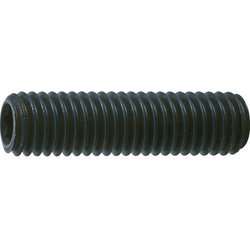 TRUSCO 六角穴付き止めネジ 平先 スチール M8X35 20本入 B630835