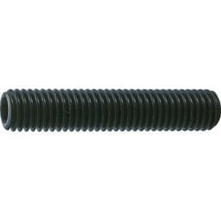 TRUSCO 六角穴付き止めネジ 平先 スチール M10X15 35本入 B631015
