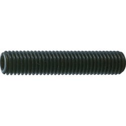TRUSCO 六角穴付き止めネジ 平先 スチール M10X35 15本入 B631035