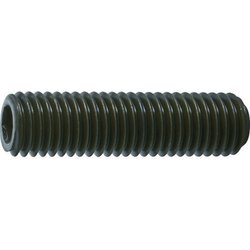 TRUSCO 六角穴付き止めネジ 平先 スチール M12X25 15本入 B631225